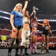 Charlotte (left), Bayley, Sasha Banks, Becky Lynch